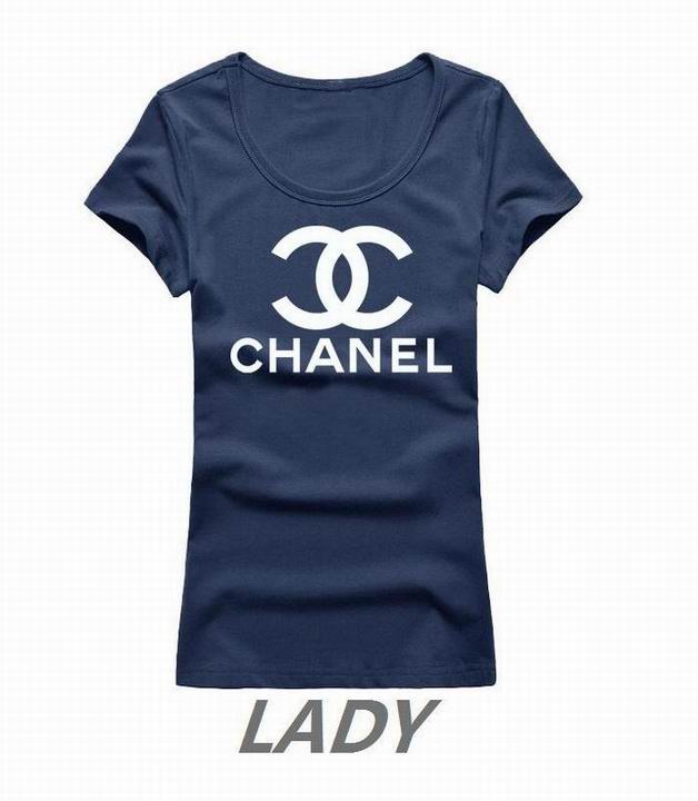 Chanel short round collar T woman S-XL-076